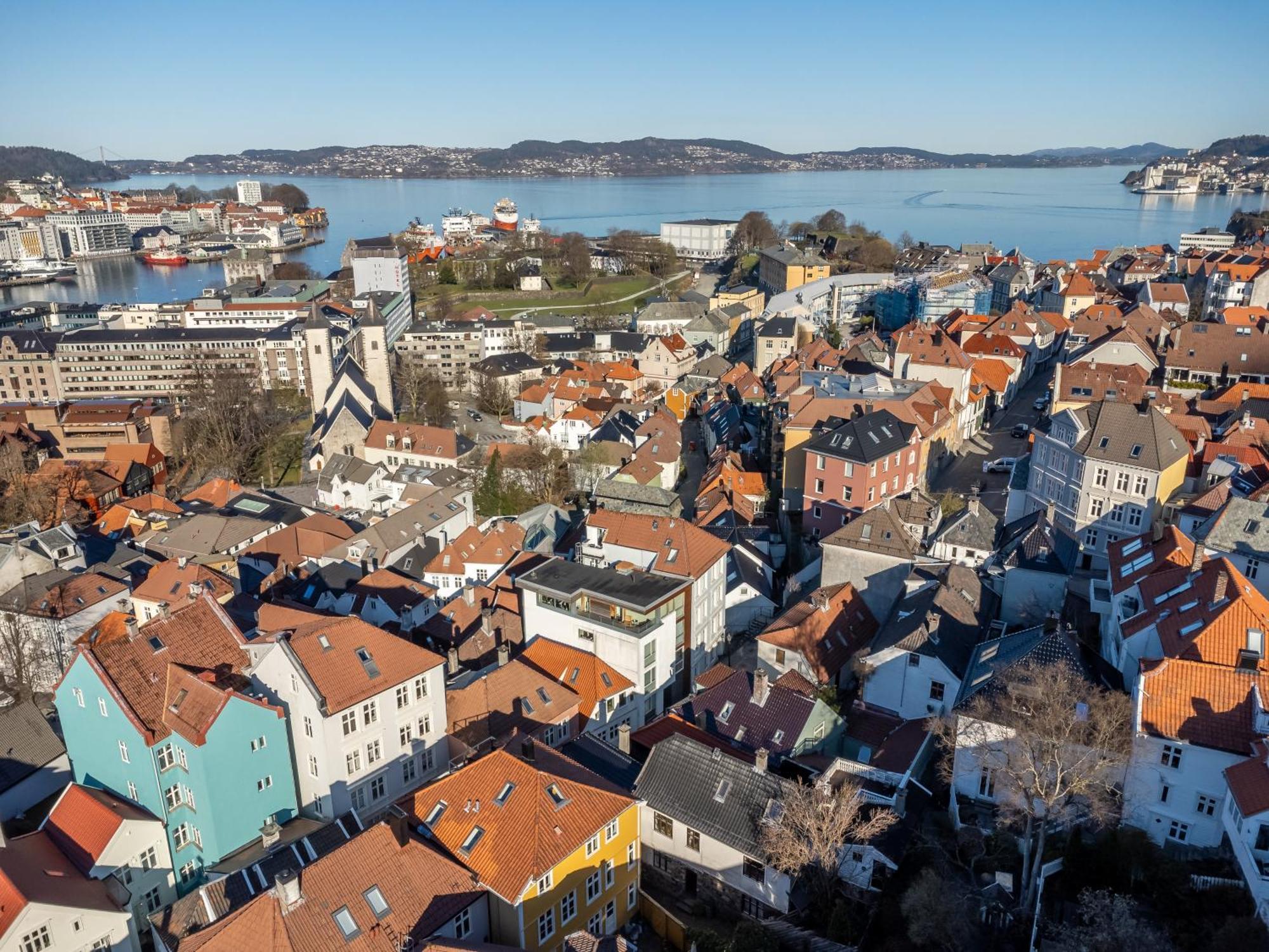 Bryggen // Floyen Apartments Bergen Extérieur photo